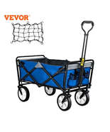 VEVOR Folding Wagon Cart Portable Outdoor Camping Beach Large Capacity Multifunc