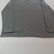 Croft & Barrow RN#73277 Men's Gray Cotton Blend Henley Shirt Long Sleeve Sz LT image 10
