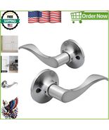 Ambidextrous Satin Nickel Dummy Handle Set for Traditional and Modern Doors - $922.97 MXN