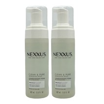 Nexxus Clean &amp; Pure with ProteinFusion Conditioning Hair Foam 5.5 Oz (Pa... - £21.79 GBP