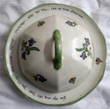 Unusual Moritz Zdekauer Art Deco c1917 Lidded Small Tureen hand Decorated  - $2,983.96 MXN