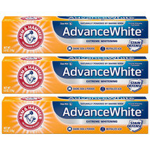 3-New Arm &amp; Hammer Advance White Extreme Whitening Toothpaste Clean Mint... - £22.37 GBP