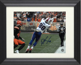 Dawson Knox signed Buffalo Bills 8x10 Photo Custom Framing #88- AWM Hologram - £97.53 GBP