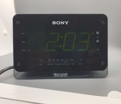 Sony Dream Machine Model: ICF-C414 AM/FM Radio Digital Alarm Clock Tested Works - £19.43 GBP