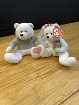 Ty Beanie Baby We Do Wedding Bears Plush 2004 KG JD - $14.85