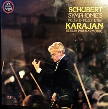 Herbert von Karajan SEALED Schubert Symphony No.3 in D,No.5 B flat Berlin 37754 - £14.19 GBP