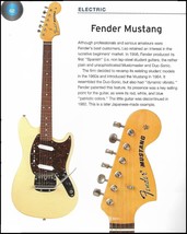 1964 Fender Mustang + Fender Jaguar electric guitar history article - £3.34 GBP