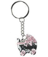 Fashioncraft Baby Carriage Design Key Chains, Pink - $18.51 MXN