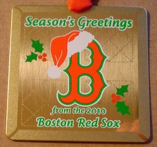 Boston Red Sox 2010 Limited Edition Christmas Ornament - £23.55 GBP