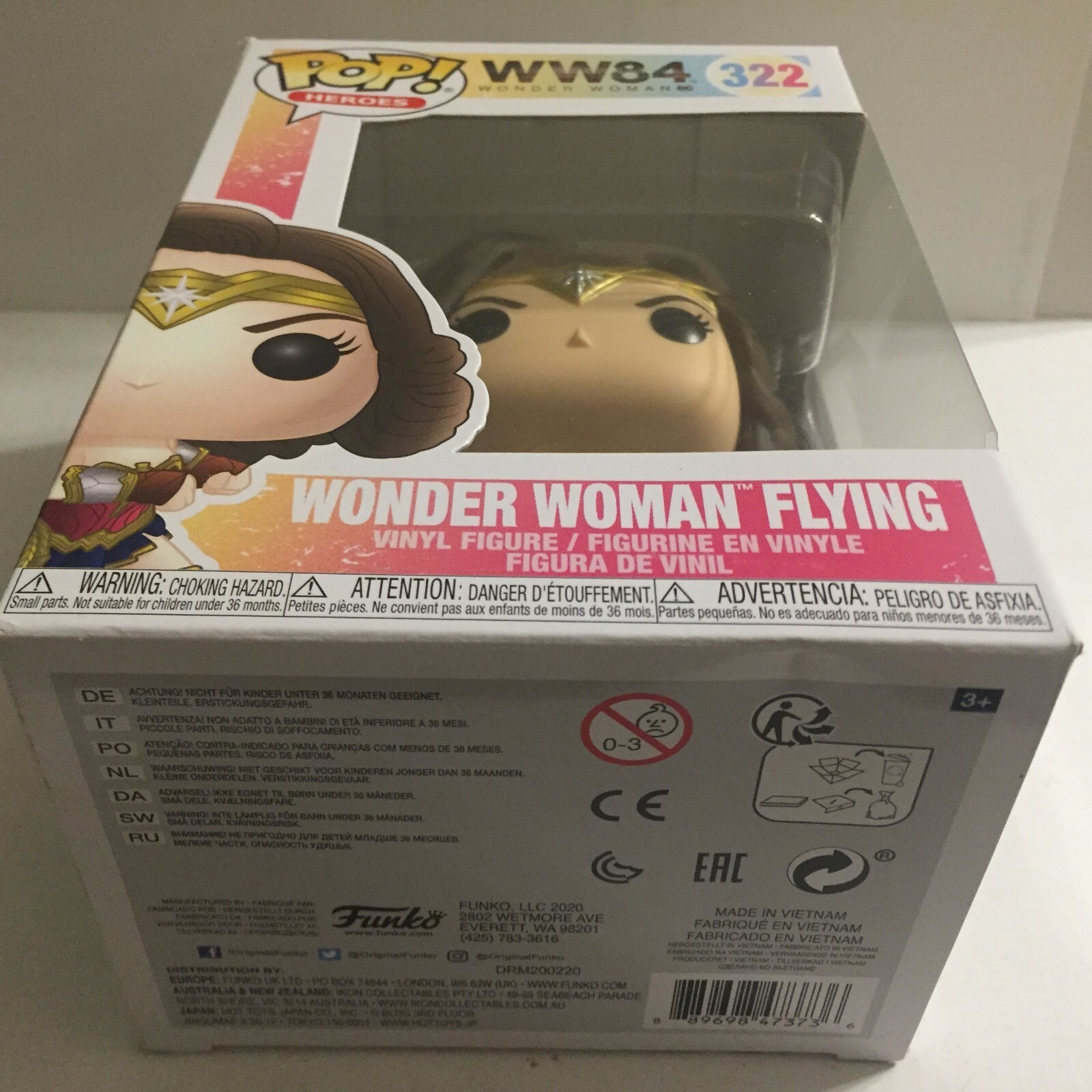 NEW DC Comics Flying Wonder Woman Funko Pop Figure Item image 7