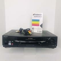 Sony SLV-740HF DA PRO 4-Head VHS VCR Video Cassette Recorder Player TESTED - £54.45 GBP