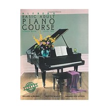 Alfred&#39;s Basic Adult Piano Course: Lesson Book Level Two Manus Morton/ Amanda Vi - $21.00