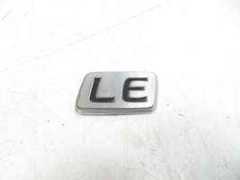 2000 Toyota Camry LE XV20 Emblem, Trunk Lid LE Badge Rear - $7.91