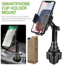 Cellet Tablet/Smartphone Cup 360° Rotation Holder Mount w/ Adjustable Base - £14.99 GBP