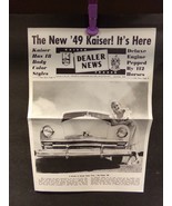 Kaiser Frazer Dealer News Volume II, No 24 Sept 1948 Newspaper Deluxe &amp; ... - £52.71 GBP