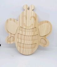 4 Mondo Llama Wood Layered Shapes Bee Size  6"x 5.5" image 2