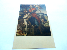 POSTCARD THE SACRIFICE OF ABRAHAM BY ANDREA DEL SARTO CLEVELAND MUSEUM O... - £2.83 GBP