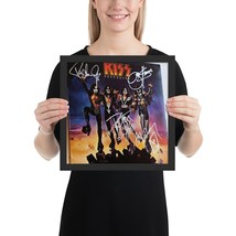 Kiss RAMED REPRINT signed Destroyer album Framed Reprint - £62.12 GBP