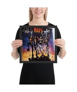 Kiss RAMED REPRINT signed Destroyer album Framed Reprint - $79.00
