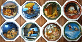 Garfields Dear Diary 8 plate collection by the Danbury Mint . - $210.00