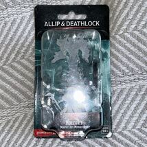 D&amp;D Nolzur's Marvelous Miniatures: Allip &amp; Deathlock Unpainted New C2 - $8.55
