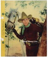 COL. TIM McCOY- COLUMBIA STAR-IN ACTION Color Photo &amp; Facts &#39;30s Dixie C... - $47.99 CAD
