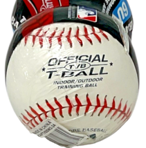 2 Pk Rawlings T-Ball Baseballs 6U for Practice & Game Play Soft Core 5 oz 9 inch image 4