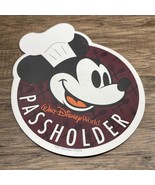 Walt Disney World Passholder Chef Mickey Refrigerator Fridge Car Magnet ... - $11.11 CAD