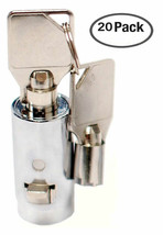 (20) Universal Tubular Soda Snack Vending Machine Cylinder Plug Locks-Co... - $165.97