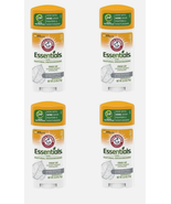 (4) ARM &amp; HAMMER Essentials Deodorant- Unscented- Solid Oval- Made with ... - $34.71 CAD