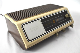 Vintage Zenith Solid State Target Tuning  AM FM Radio Wood Grain F420W - £39.99 GBP