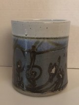 Vintage Chappelle Hand Made Pottery Vase Signed 5&quot; Tall - £21.72 GBP
