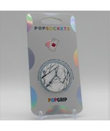 POPSOCKETS POPGRIP Phone Grip &amp; Stand Dove White Marble Brand New Free Ship - £6.21 GBP