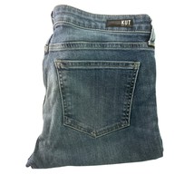 KUT From The Kloth Jeans Womens Blue Denim Mid-Rise Cuffed Ankle 14 - $19.99