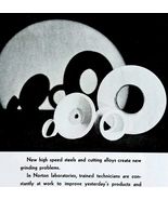 1922 Norton Grinding Wheels Crystolon Advertisement Industrial Tools DWA20 - $727.72 MXN