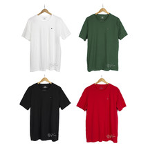 NWT Tommy Hilfiger 100% Cotton Basic Flag Tee Top Short Sleeve T-Shirt S... - £19.80 GBP
