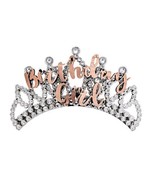 Birthday Girl Tiara Rose Gold - $230.35 MXN