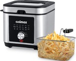 Deep Fryer With Basket 2.6Qt 1200-Watt Electric Deep Fryer For The Home,... - $135.99