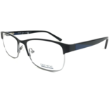 Robert Mitchel Kids Boys Eyeglasses Frames RMJ8002 BLACK Blue Silver 49-... - £44.17 GBP