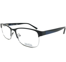 Robert Mitchel Kids Boys Eyeglasses Frames RMJ8002 BLACK Blue Silver 49-15-130 - £43.96 GBP