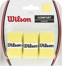 Wilson - WRZ4014YE - Pro Tennis Racquet Over Grip - Yellow - $11.95