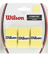 Wilson - WRZ4014YE - Pro Tennis Racquet Over Grip - Yellow - £9.44 GBP