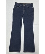 Levis Women&#39;s Classic Bootcut Jeans Mid Rise Dark Wash Blue Stretch Deni... - $21.41