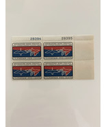 1966 5c Migratory Bird Treaty Plate Block of Stamps - £7.86 GBP