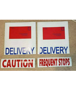 Delivery Decal Magnet Set - Ready for the Road! 4 Vehicle Signs for Safety - $47.47 CAD