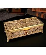 Creative Hand crafted European Royalty style Jewelry chest - fine detail High en - $49.99