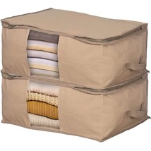 Clothes Storage Bag Organizer With Cedar Insert To Protect From Moth, Mo... - $50.99