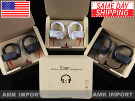 Sweatproof  Wireless Bluetooth Stereo Earphones Sport Earbuds Headset Waterproof - £13.61 GBP