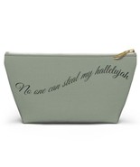 Accessory Pouch w T-bottom &quot;Hallelujah&quot; in Green - $18.80+