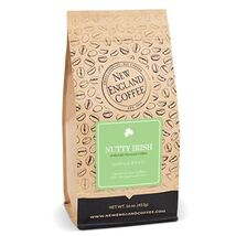 NEW ENGLAND COFFEE NUTTY IRISH WHOLE BEAN COFFEE 16OZ - $15.00